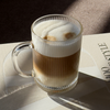 Fluted glass cup (300ml) | Paris