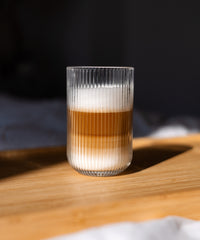 Fluted large glass | Paris