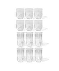 Arched glass set (320ml & 380ml) | Rome