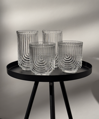 Arched glass set (320ml & 380ml) | Rome