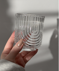 Arched glass set (320ml & 380ml) | Rome
