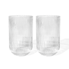 Fluted large glass | Paris