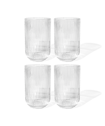 Fluted Large Glass (400ml) | Paris