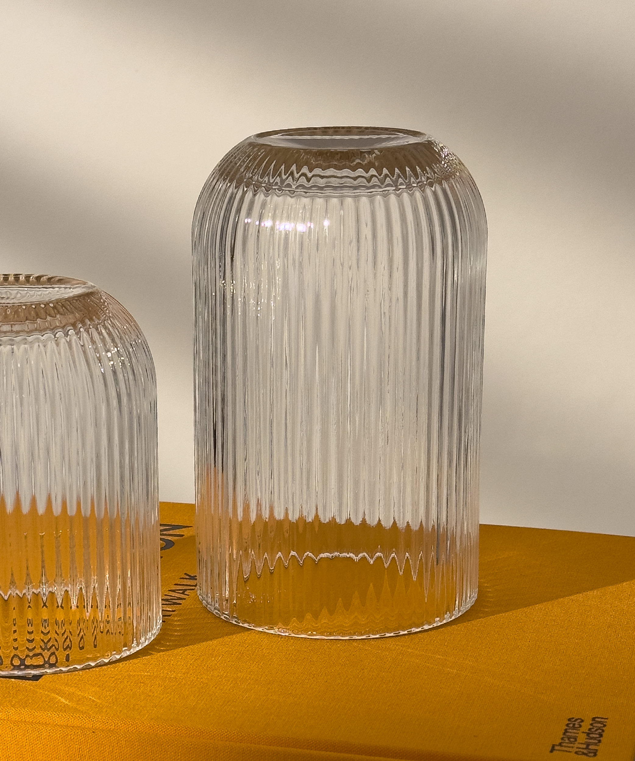 Fluted Large Glass (400ml) | Paris