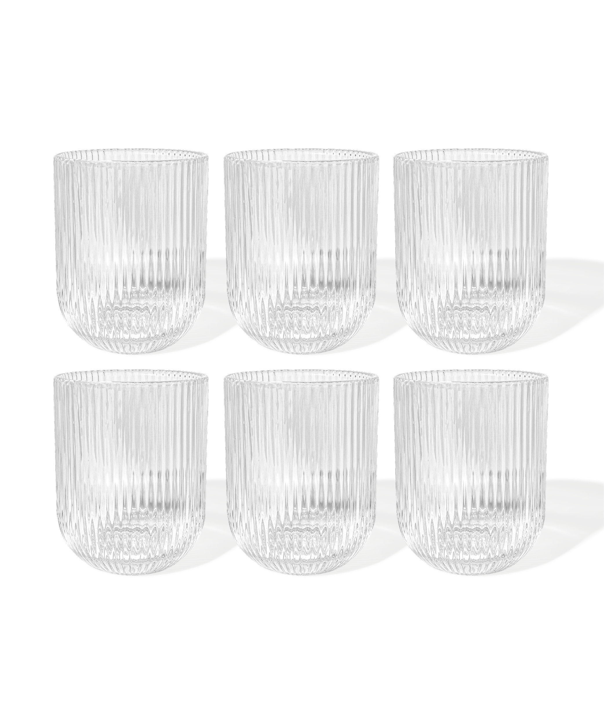 Fluted small glass (250ml) | Paris