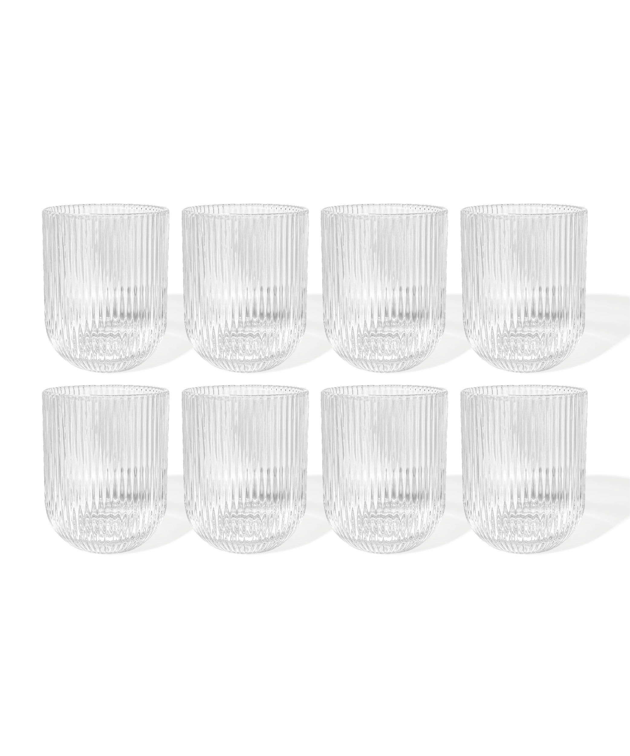 Fluted small glass (250ml) | Paris