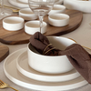 Napkin rings gold set of 6 | Rina