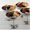 Stainless Steel Ice Cream Bowl in a Ribbed Design | Riza