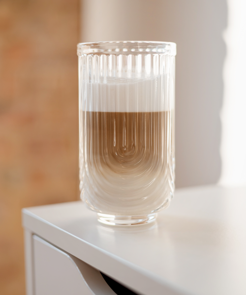 Großes Trinkglas im Bogen-Design aus der Serie Rom – Produktansicht