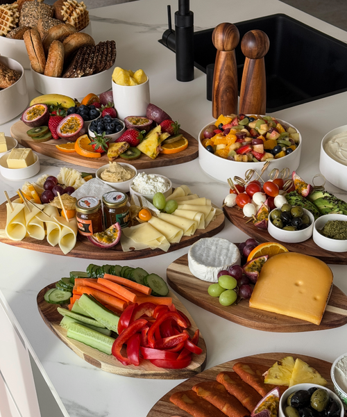 Antipasti Bundle als Set für Antipasti und Vorspeisen – Nahaufnahme des Materials