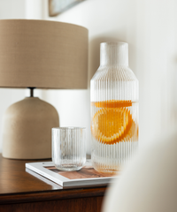 Fluted Carafe & Glasses Set | Paris