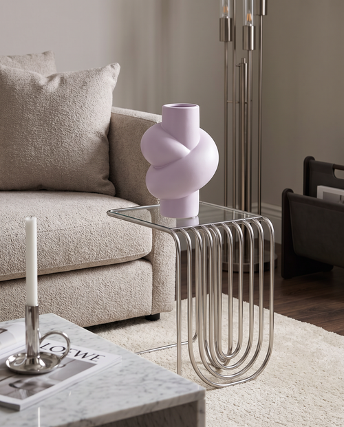Apricot Ceramic Vase in a Twisted Shape | Tilda
