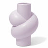 Apricot Ceramic Vase in a Twisted Shape | Tilda