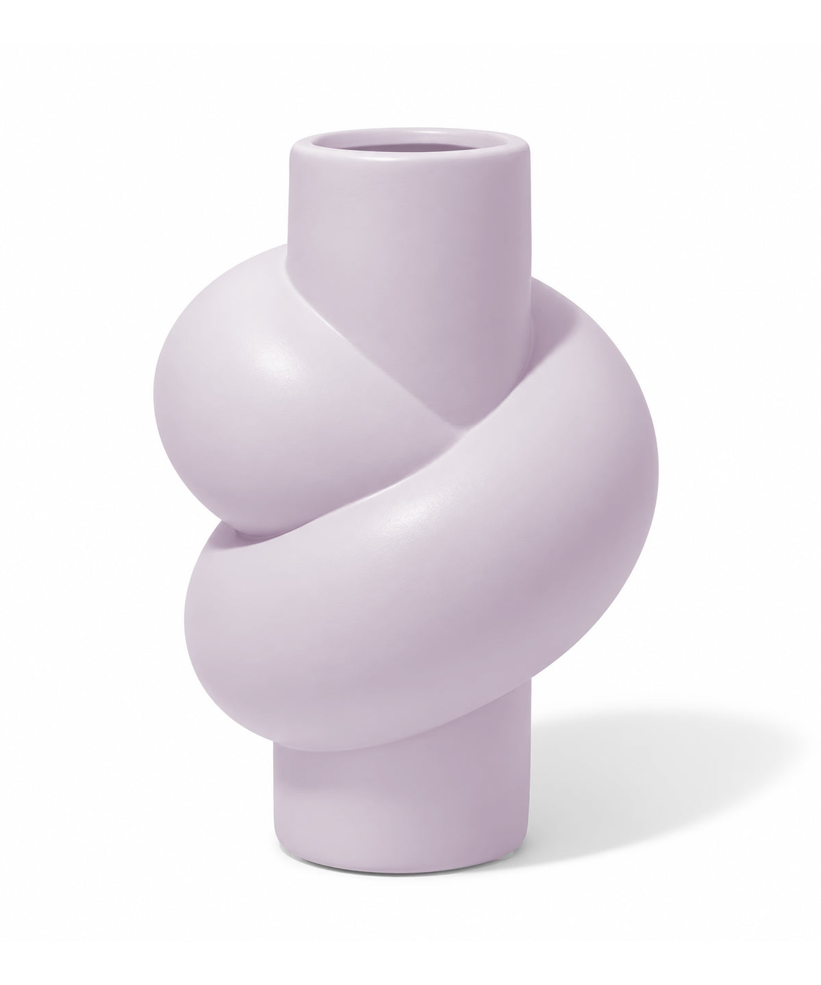 Apricot Ceramic Vase in a Twisted Shape | Tilda