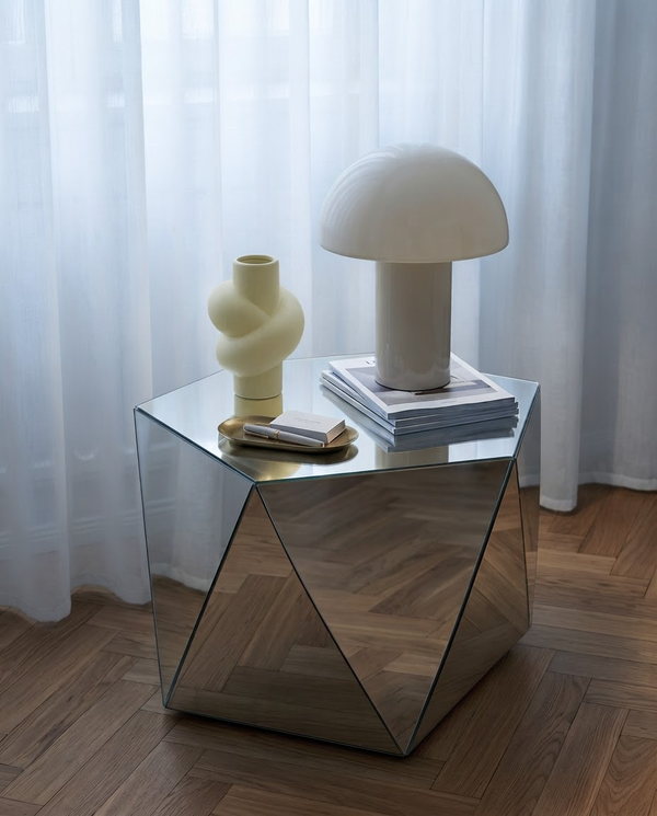 Butter Lemon Ceramic Vase in a Twisted Shape | Tilda