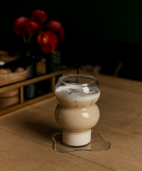 Large glass with two bubbles | Tokyo
