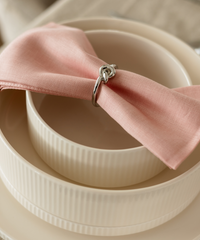 Napkin rings silver set of 6 | Tye