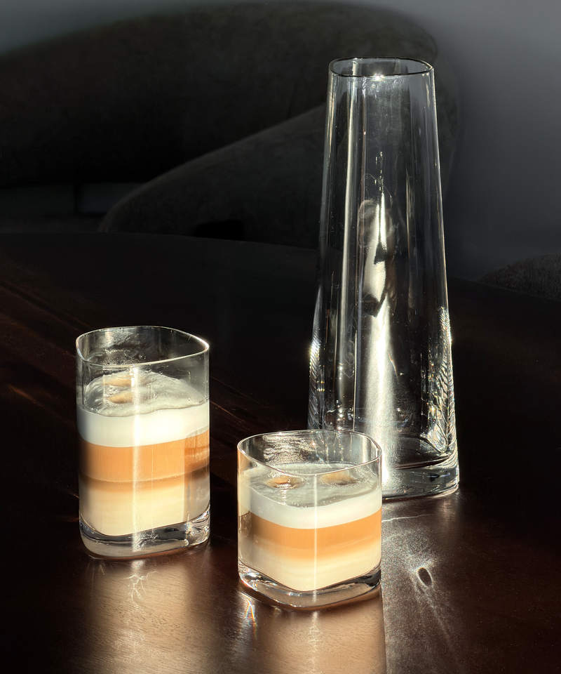 Carafe &amp; Glasses Set in Clear Design B-Stock | Venice