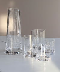 Carafe & Glasses Set in Clear Design B-Stock | Venice