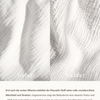 White muslin single bed linen | Haven