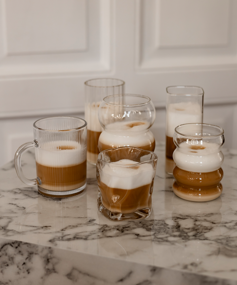 Designglas-Bundle im 12er Set – Draufsicht