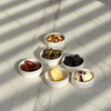 Dip bowls set of 6 in cream white | Nia