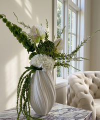 Fresh Escape 8er Bouquet in Weiß & Grün | Bloom