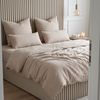 Muslin Pillowcase 40×80cm in Beige | Haven