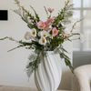 Poppy Field 8-Piece Bouquet in White, Rose & Green | Bloom