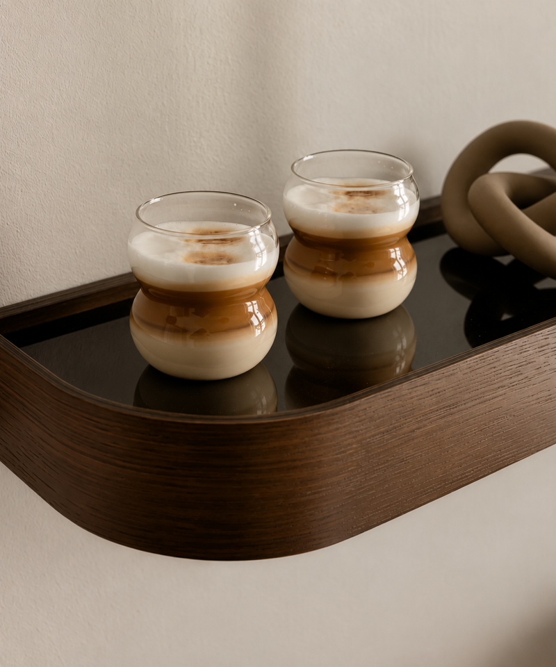 Small Glass Two Bubbles | Rio