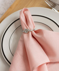 Napkin rings silver set of 6 | Tye